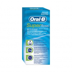 SuperFloss zubní vlákno (50ks) Oral-B